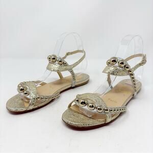 Christian Louboutin Galeria Flats Sandals Size 36